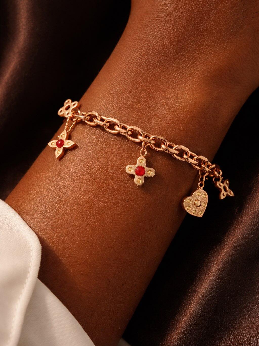 Monogram Hide And Seek Charm Bracelet, view 3